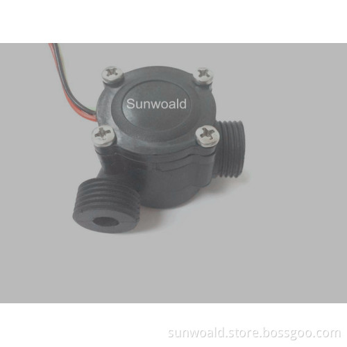 DN15 G1/2" Hall plastic water liquid flow sensor